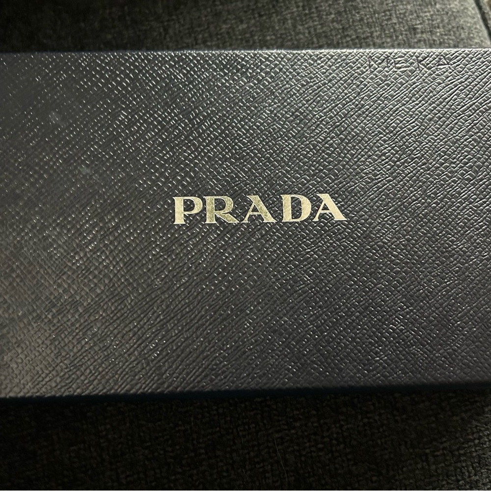 Prada Black Saffiano Leather Wallet authentic NEW from Italy - Picture 6 of 12